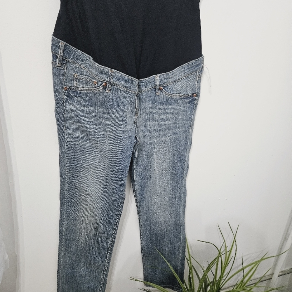 Women's Blue Maternity Jeans